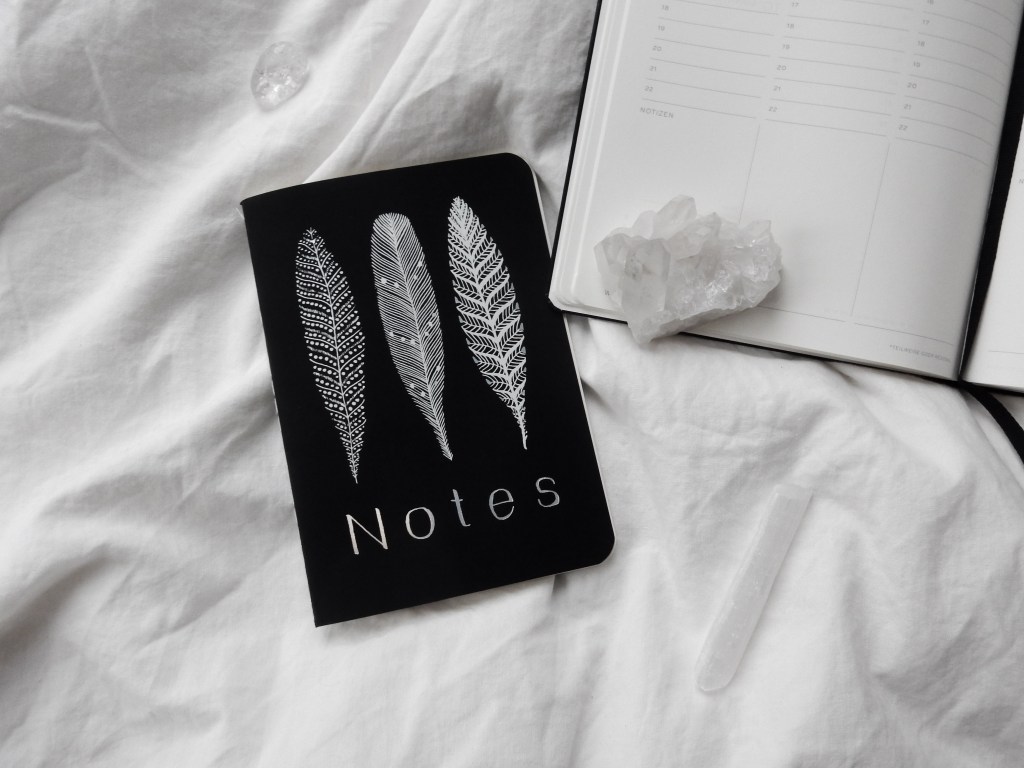 synchronicities notebook crystal
