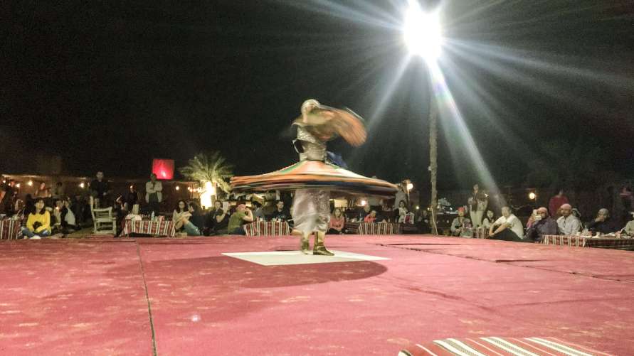 Dubai Desert Camp Artist